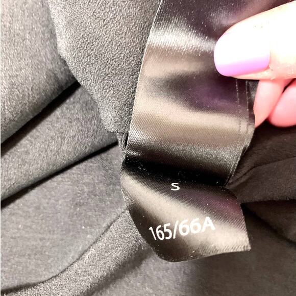 Keepsake The Label Satin Lace Trim Keyhole Back Lined Cami Camisole Black Small - Picture 7 of 9